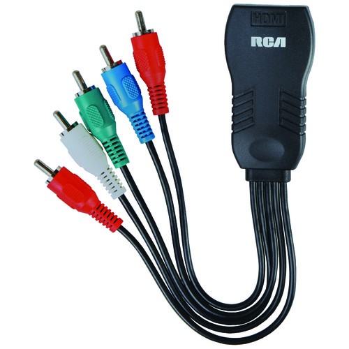 Rca DHCOPE Uncategorized 1080p Hdmi/comp Adptr Blk 044476127250