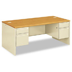Hon 38000 Series Double Pedestal Desk 72 X 36 X 29 5 4 X