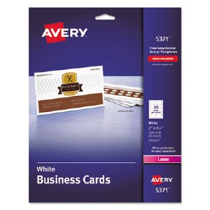Avery&reg; Laser Print Business Card - A8 - 2