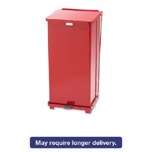 Rubbermaid Commercial Step Waste Receptacle - 24 gal Capacity - 30