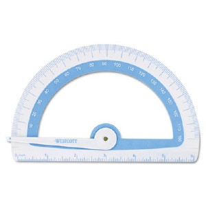Westcott Soft Touch Protractor - Assorted (14376) (ACM14376)