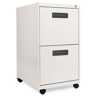 Alera PAFFLG Uncategorized File Pedestal, Left Or Right, 2 Legal/letter-size File Drawers, Light Gray, 14.9 (pafflg) (alepafflg ALEPAFFLG 