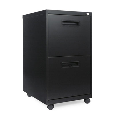 Alera PAFFBL Uncategorized File Pedestal, Left Or Right, 2 Legal/letter-size File Drawers, Black, 14.96" X (paffbl) (alepaffbl) ALEPAFFBL 