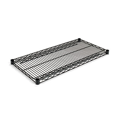 Alera SW583618BL Uncategorized Industrial Wire Shelving Extra Wire Shelves, 36w X 18d, Black, 2 Shelves/carton (sw583618bl) (alesw5 ALESW583618BL 042167923174