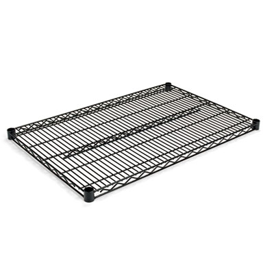 Alera SW583624BL Uncategorized Industrial Wire Shelving Extra Wire Shelves, 36w X 24d, Black, 2 Shelves/carton (sw583624bl) (alesw5 ALESW583624BL 042167923198
