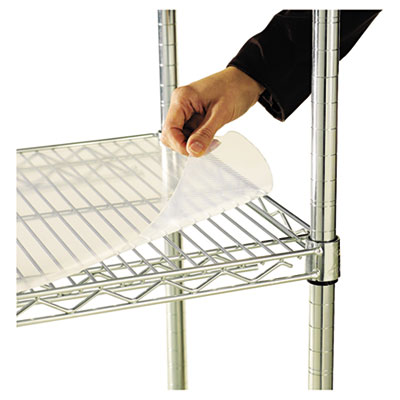 Alera SW59SL4818 Uncategorized Shelf Liners For Wire Shelving, Clear Plastic, 48w X 18d, 4/pack (sw59sl4818) (alesw59sl4818) Pg.296 ALESW59SL4818 042167924171