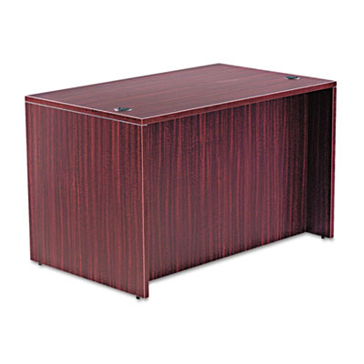 Alera VA214830MY Uncategorized Alera Valencia Series Straight Front Desk Shell, 47.25" X 29.5" X 29.63", Mahoga (va214830my) (aleva ALEVA214830MY 042167300647