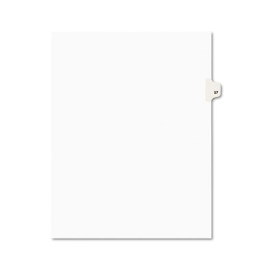 Avery Dennison 01057 Uncategorized Individual Legal Dividers AVE01057 60072782010579