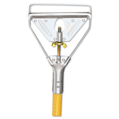 Unisan 603 Uncategorized Screw Clamp Metal Head Wooden Mop Handle, #20+, 62", Natural (603) (bwk603) BWK603 10749507982316