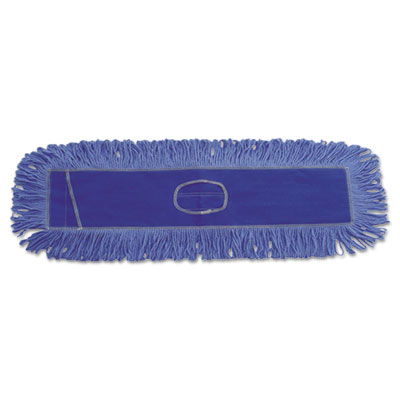 Unisan 1136 Uncategorized Dust Mop Head, Cotton/synthetic Blend, 36 X 5, Looped-end, Blue (1136) (bwk1136) BWK1136 10749507984020