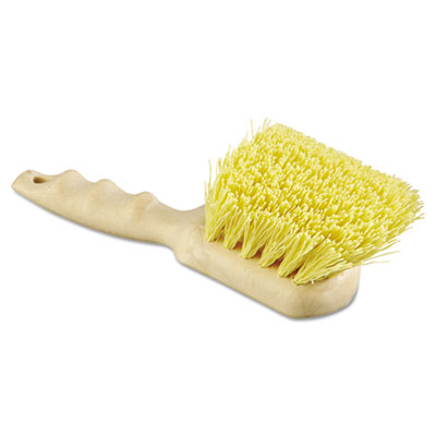 Unisan 4308 Uncategorized Utility Brush, Cream Polypropylene Bristles, 5.5" Brush, 3" Tan Plastic Handle (4308) (bwk4308) BWK4308 10749507984785