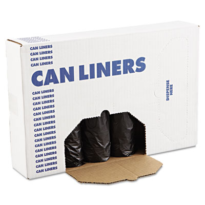 Unisan H8647HKKR01 Uncategorized Low-density Waste Can Liners, 56 Gal, 0.6 Mil, 43" X 47", Black, Perforated Roll (h8647hkkr01) (bwk4 BWK4347H 00749507997986