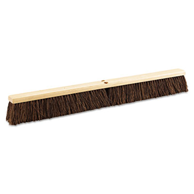 Unisan 20136 Uncategorized Floor Brush Head, 3.25" Brown Palmyra Fiber Bristles, 36" Brush (20136) (bwk20136) BWK20136 10749507985027