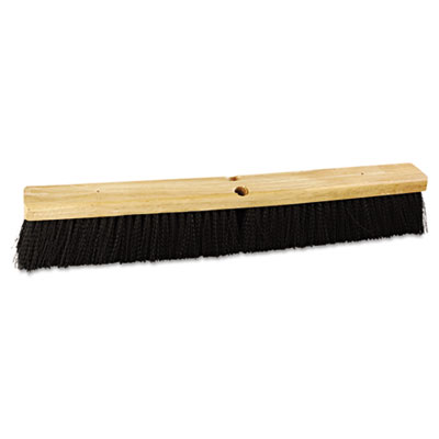 Unisan 20624 Uncategorized Floor Brush Head, 3" Black Polypropylene Bristles, 24" Brush (20624) (bwk20624) BWK20624 10749507984914