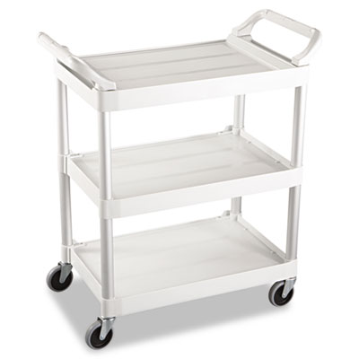 Rubbermaid FG342488OWHT Uncategorized 4" Caster Utility Cart RCP342488OWH 00008687615951