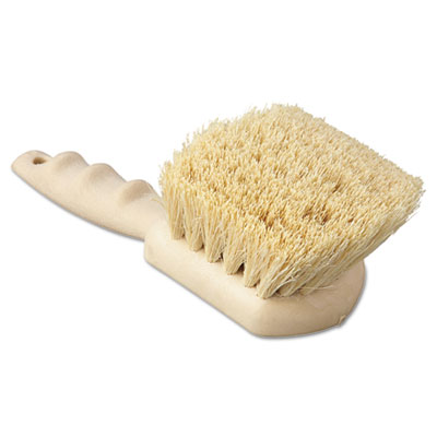 Unisan 4208 Uncategorized Utility Brush, Cream Tampico Bristles, 5.5" Brush, 3" Tan Plastic Handle (4208) (bwk4208) BWK4208 10749507984808