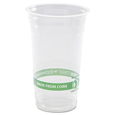 Eco-Products EPCC24GS Uncategorized Greenstripe Cold Cups ECOEPCC24GS 