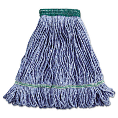 Unisan 502BLEA Uncategorized Super Loop Wet Mop Head, Cotton/synthetic Fiber, 5" Headband, Medium Size, Blue (502blea) (bwk502ble BWK502BLEA 10749507981661