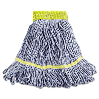 Unisan 501BL Uncategorized Super Loop Wet Mop Head, Cotton/synthetic Fiber, 5" Headband, Small Size, Blue, (501bl) (bwk501bl) BWK501BL 10749507982507