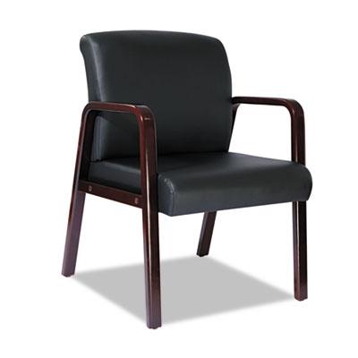 Alera RL4319M Uncategorized Alera Reception Lounge Wl Series Guest Chair, 24.21" X 24.8" X 32.67", Black Sea (rl4319m) (alerl431 ALERL4319M 