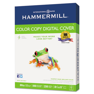 Hammermill Color Copy Paper 80 Lb Letter 100 8.50" X 11" Extra Smooth 