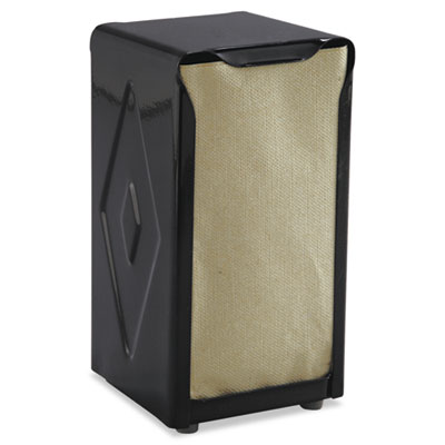 San Jamar H900BK Uncategorized Tabletop Napkin Dispenser, Tall Fold, 3.75 X 4 X 7.5, Black (h900bk) (sjmh900bk) SJMH900BK 10759376113803