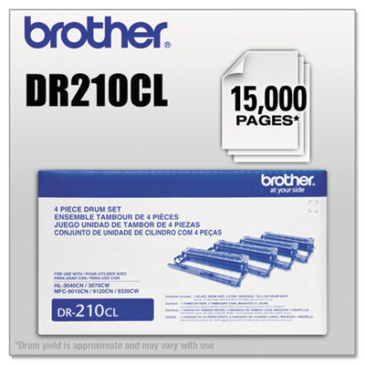 Brother DR210CL Drums Dr210cl Replacement Drum BRTDR210CL 012502622628