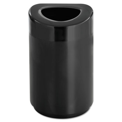 Safco 9920BL Uncategorized 30 Gal. Oval Open Top Receptacle SAF9920BL 10073555992028