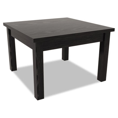 Alera VA7520BK Uncategorized Alera Valencia Series Occasional Table, Rectangle, 23.63w X 20d X 20.38h, Black (va7520bk) (aleva752 ALEVA7520BK 