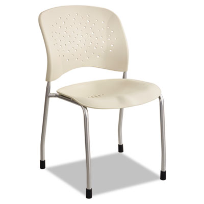 Safco 6805LT Uncategorized Reve Guest Chair With Straight Legs, 19" X 24.5" X 33.5", Latte Seat, Latte Back (6805lt) (saf6805lt SAF6805LT 50073555680541
