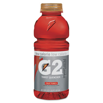 Pepsi QUA20405 Uncategorized G2 Perform 02 Low-calorie Thirst Quencher, Fruit Punch, 20 Oz Bottle, 24/carton (qua20405) (qkr04053 QKR04053 10052000204053
