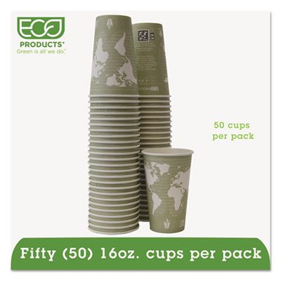 Eco-Products EPBHC16WAPK Uncategorized Renewable Resource Hot Drink Cup ECOEPBHC16WAPK 20644632902444