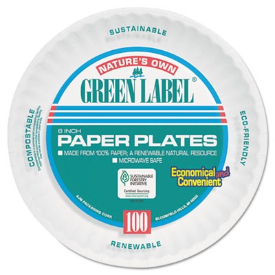 Ajm Packaging AJMPP6AJKWH Uncategorized Paper Plates, 6" Dia, White, 1,000/carton (ajmpp6ajkwh) (ajmpp6ajkwh) AJMPP6AJKWH 10076955700286