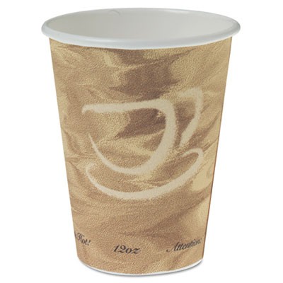 Solo Cup 412MSN0029 Uncategorized Mistique Polycoated Hot Paper Cups, 12 Oz, Brown, 50/sleeve, 20 Sleeves/carton (412msn0029) (scc412m SCC412MSN 00041165134834