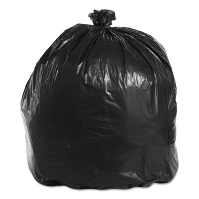 Unisan X8046XKKR01 Uncategorized Recycled Low-density Polyethylene Can Liners, 45 Gal, 1.6 Mil, 40" X 46", Black, (x8046xkkr01) (bwk5 BWK521 00749507981305