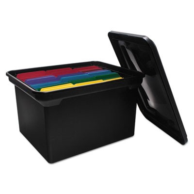 Advantus Corp 34052 Shipping & Storage Boxes File Tote With Lid AVT34052 818205907792