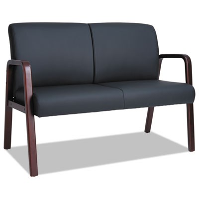 Alera RL2219M Uncategorized Alera Reception Lounge Wl Series Loveseat, 44.88" X 26.13" X 33", Black (rl2219m) (alerl2219m) Pg.99 ALERL2219M 