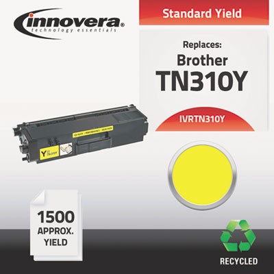 Innovera TN310Y Uncategorized Remanufactured Yellow Toner, Replacement For Tn310y, 1,500 Page-yield (ivrtn310y) Pg.1366. IVRTN310Y 30686024127803