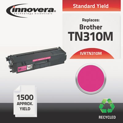 Innovera TN310M Uncategorized Remanufactured Magenta Toner, Replacement For Tn310m, 1,500 Page-yield (ivrtn310m) Pg.1366. IVRTN310M 30686024127797