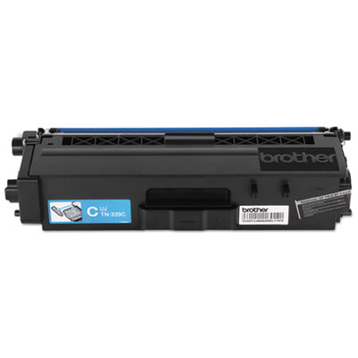 Brother TN339C Toners & Ink Cartridges Super High Yield Cyan Toner BRTTN339C 012502638032