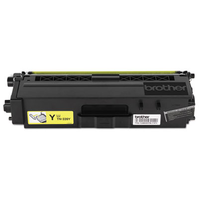 Brother TN339Y Toners & Ink Cartridges Super High Yield Yellow Toner BRTTN339Y 012502638056