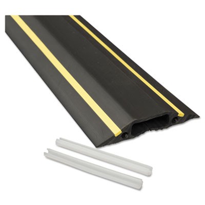 D-Line USFC83H Uncategorized Medium-duty Floor Cable Cover, 3.25 X 0.5 X 6 Ft, Black With Yellow Stripe (usfc83h) (dlnfc83h) Pg.1 DLNFC83H 10818165011680