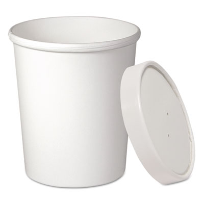 Solo Cup KHB32A2050 Uncategorized Flexstyle Double Poly Food Combo Packs, 32 Oz, White, Paper, 25 Cups And 25 Lids (khb32a2050) (scckh SCCKHB32A 00041165224665
