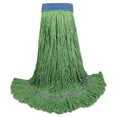 Unisan 504GN Uncategorized Super Loop Wet Mop Head, Cotton/synthetic Fiber, 5" Headband, X-large Size, Gree (504gn) (bwk504gn) BWK504GN 10749507982439
