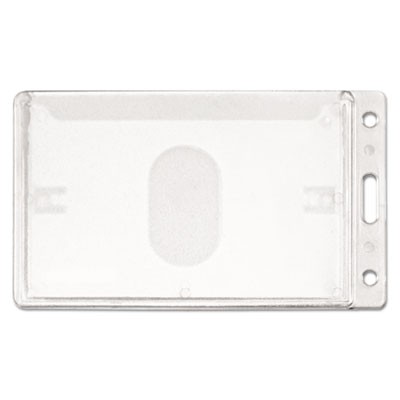 Advantus Corp 76076 Holders & Clips Frosted Vertical Badge Holder AVT76076 091141760762
