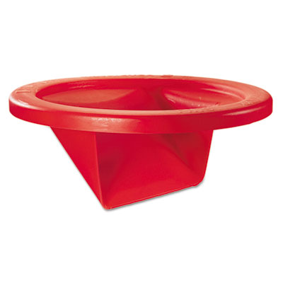 San Jamar KA3244 Uncategorized Katchall Flatware Retriever, Round, 24" Diameter X 9h, 32/44 Gal Capacity, Red (ka3244) (sjmka3244) SJMKA3244 10757753101054