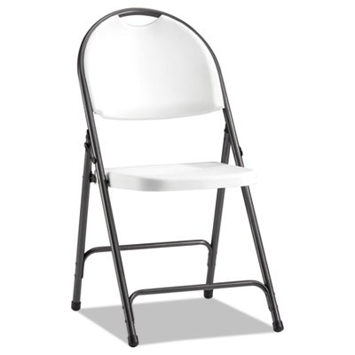 Alera FR9402 Uncategorized Molded Resin Folding Chair, Supports Up To 225 Lb, 18.19" Seat Height, White Sea (fr9402) (alefr9402 ALEFR9402 50042167960334