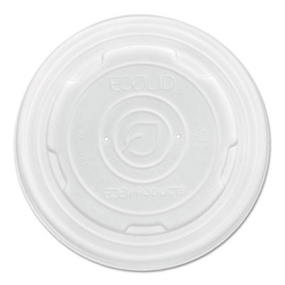 Eco-Products EPECOLIDSPS Uncategorized World Art Pla-laminated Soup Container Lids, Fits 8 Oz, Translucent, Plastic, 50 (epecolidsps) (ecoe ECOEPECOLIDSPS 64463290259400