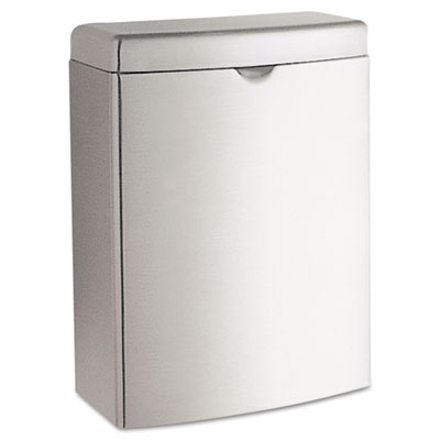 Bobrick B270 Uncategorized Contura Receptacle, 1 Gal, Stainless Steel (b270) (bob270) BOB270 716954000903