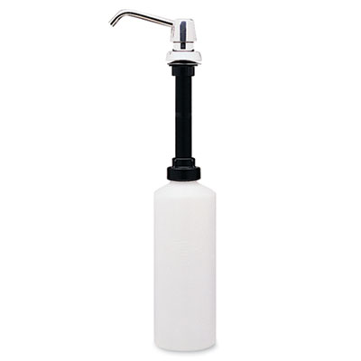 Bobrick B822 Uncategorized Contura Lavatory-mounted Soap Dispenser, 34 Oz, 3.31 X 4 X 17.63, Chrome/stainle (b822) (bob822) BOB822 716954004413